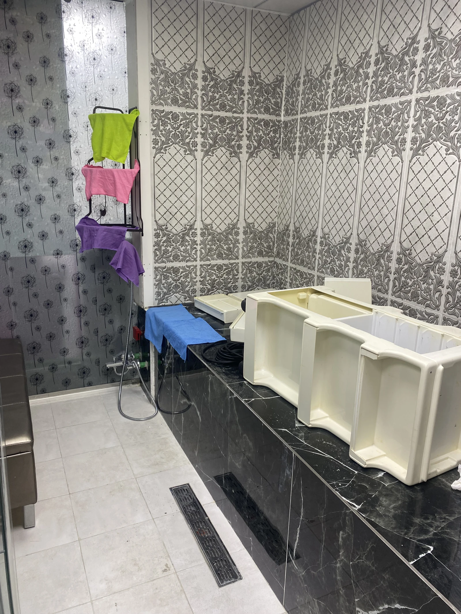 Washroom finishes